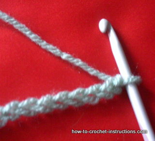how to crochet chain stitch