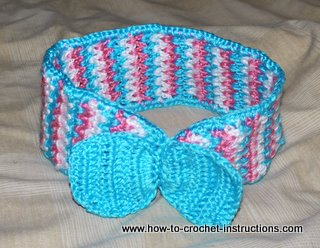 FREE PATTERN FOR CROCHETED EAR WARMER Easy Crochet Patterns