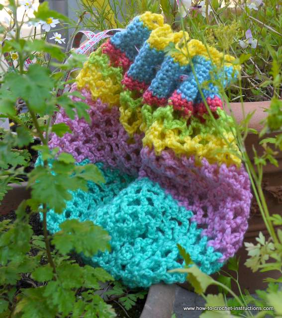 crochet net bag