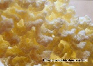 soft fine crochet curlicues