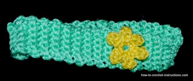 baby crochet headband