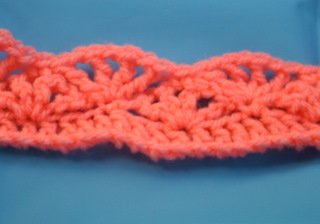 lacy crochet edging