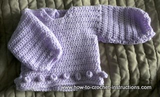 crochet baby jumper