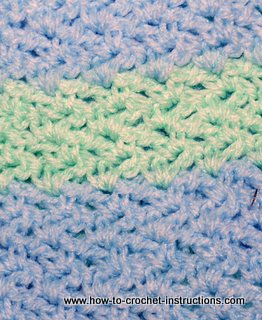 crochet wattle stitch