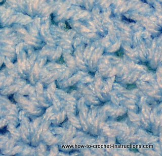 crochet wattle stitch